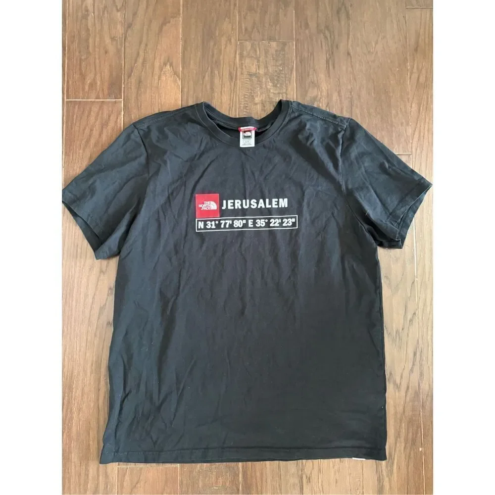 The North Face Men’s Black Jerusalem coordinates T Shirt XL